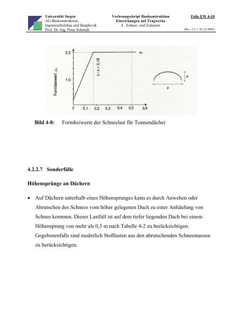 Einwirkungen auf Tragwerke