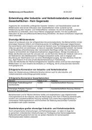 Entwicklung von Brachflächen als pdf-Datei zum download - Kassel
