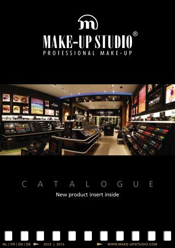 Make-up Studio Catalogue 2012/2013