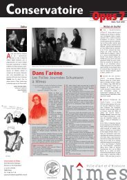 Journal OPUS 5 - Nîmes