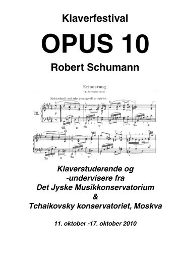 Robert Schumann - musikkons.dk