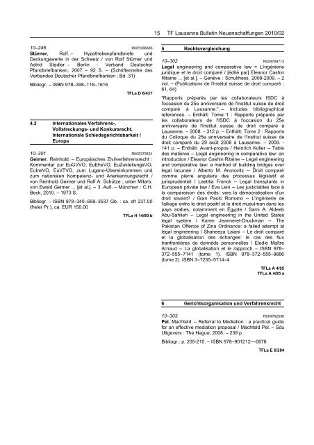 01.03.2010 (PDF) - Schweizerisches Bundesgericht