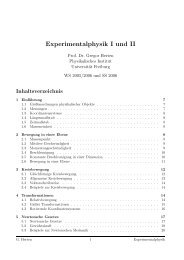 Experimentalphysik I und II - tiera.ru