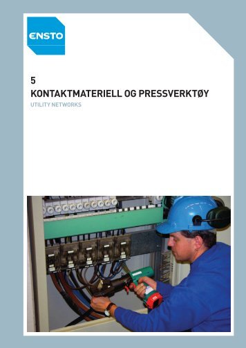 Kontaktmateriell og pressverktøy - Ensto