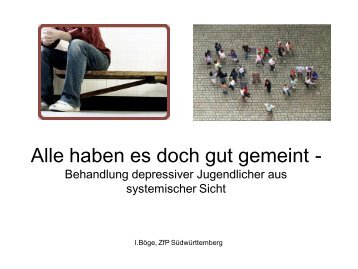 Behandlung depressiver Jugendlicher aus systemischer Sicht - ZfP ...