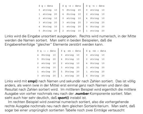 Ein Doppel-Axel in C (1) -- qsort, bsearch, lsearch