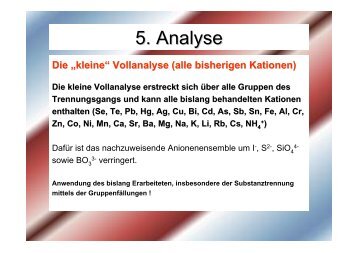 5. Analyse