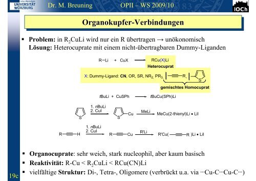 Kapitel 8 - Institut für Organische Chemie