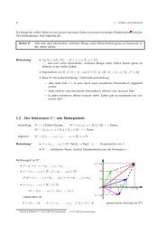 1.2 Der Vektorraum Rn, sein Skalarprodukt