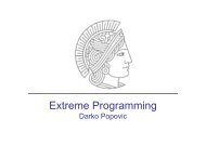 Extreme Programming - PI - Praktische Informatik