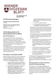 Diözesanblatt 3-4/2013 - Thema Kirche