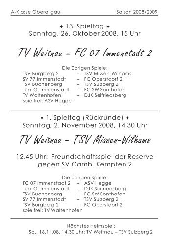 Ausgabe Nr. 4 (PDF) - TV Weitnau eV