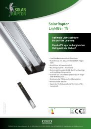 SolarRaptor LightBar T5 - Econlux