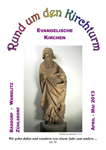 Gemeindebrief "Rund um den Kirchturm" für ... - Kirche-basdorf.de