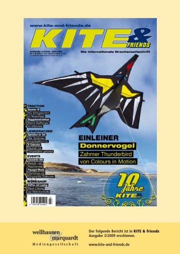 Der folgende Bericht ist in KITE & friends Ausgabe ... - Wolkenstürmer