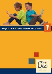 Legasthenie Erkennen und Verstehen - Bundesverband ...