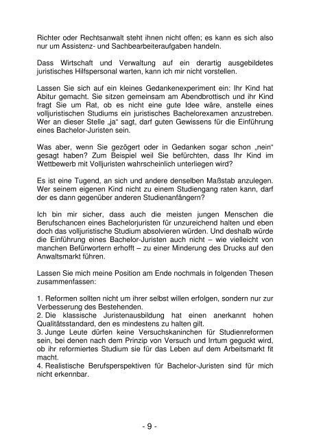 Broschüre 38 - Bologna - LACDJ der CDU in Niedersachsen