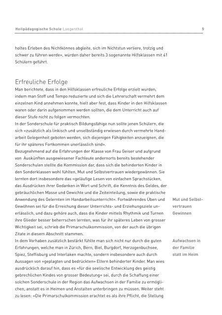 Chronik 1964–2010 - HPS Oberaargau