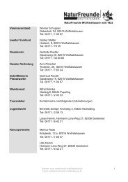 NF Programm 2011 - Naturfreunde Wolfratshausen