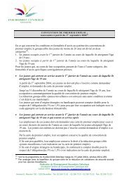 La Convention premier emploi - SeGEC