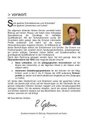 Lehrplan AHS-Oberstufe neu (Broschüre) - Gemeinsam lernen