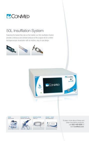 50L Insufflation System - CONMED Corporation