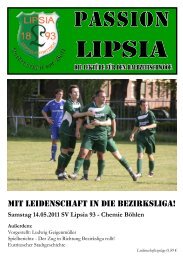 Heft 12 - SV Lipsia 93 Leipzig-Eutritzsch