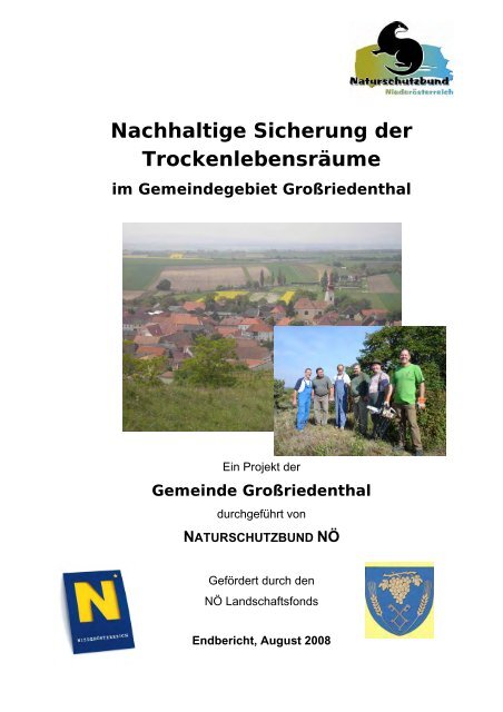 Gemeinde Großriedenthal - Naturschutzbund NÖ