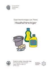 Haushaltsreiniger - Chemiedidaktik.uni-jena.de - Friedrich-Schiller ...