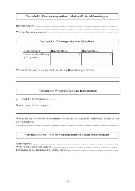 Haushaltsreiniger - Chemiedidaktik.uni-jena.de - Friedrich-Schiller ...