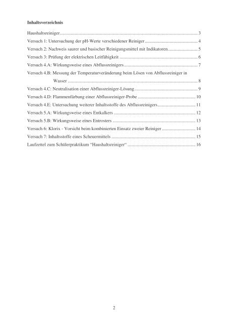 Haushaltsreiniger - Chemiedidaktik.uni-jena.de - Friedrich-Schiller ...