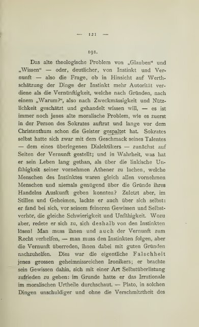 Nietzsche: Jenseits von Gut und Bose / Zur Genealogie der Moral