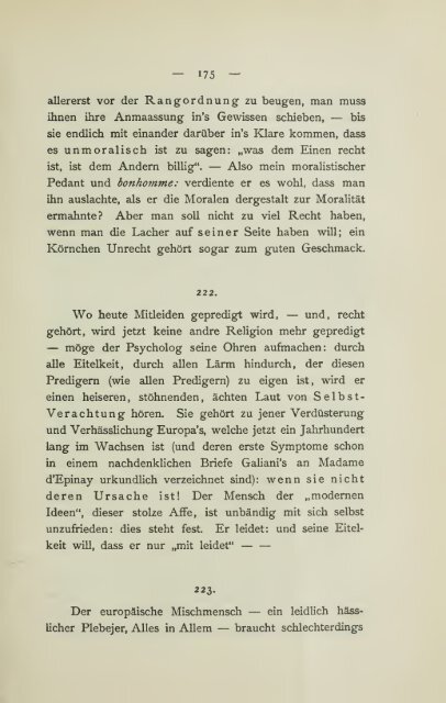 Nietzsche: Jenseits von Gut und Bose / Zur Genealogie der Moral