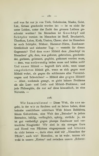 Nietzsche: Jenseits von Gut und Bose / Zur Genealogie der Moral