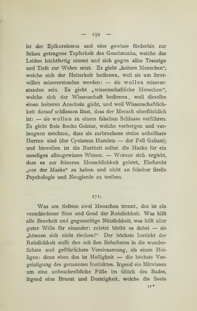 Nietzsche: Jenseits von Gut und Bose / Zur Genealogie der Moral