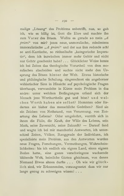 Nietzsche: Jenseits von Gut und Bose / Zur Genealogie der Moral