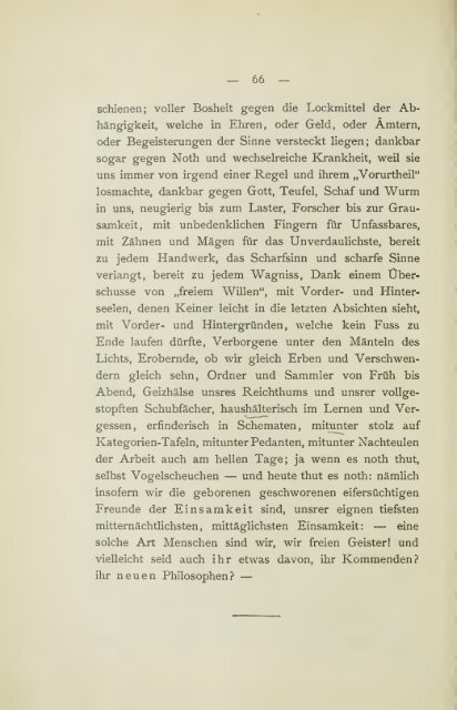 Nietzsche: Jenseits von Gut und Bose / Zur Genealogie der Moral