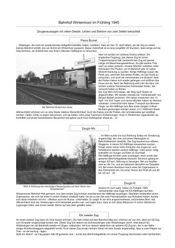Dieses Kapitel als PDF-Datei anschauen. - KZ-Züge auf der ...