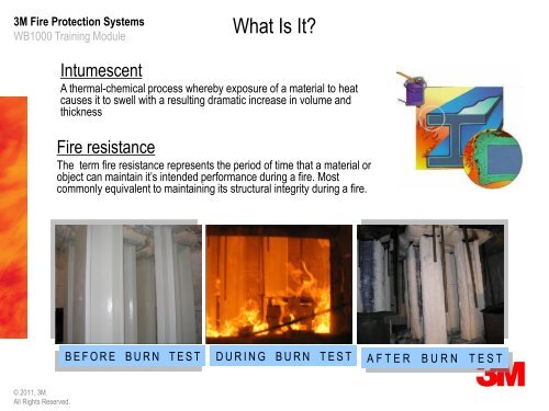 3MTM FireDamTM Intumescent Coating WB 1000 WB1000 Training ...