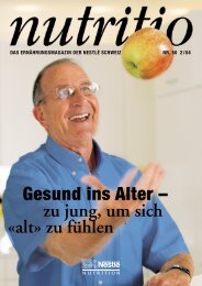 Gesund ins Alter – zu jung, um sich «alt» zu fühlen