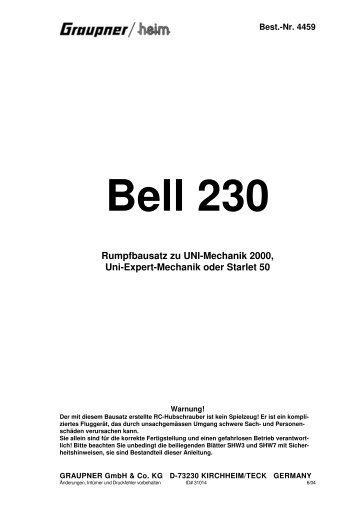 Bell 230 - RC-Toy