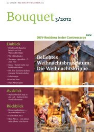 Bouquet Ausgabe - 3/2012 - DKV-Residenz in der Contrescarpe