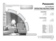 Air Conditioner OPERATING INSTRUCTIONS - Kälte Bast GmbH