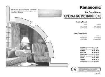 Air Conditioner OPERATING INSTRUCTIONS - Kälte Bast GmbH