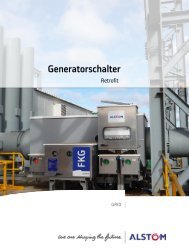 Generatorschalter - Alstom