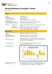 Wirtschaftsdaten kompakt: Türkei - gepa2