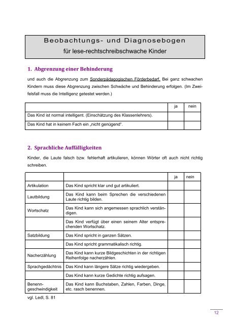 Handreichung für den Bezirk Braunau zum Thema Lese ...