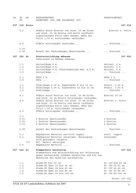 207 landschaftsbau