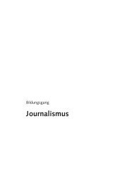 Journalismus - EB Zürich