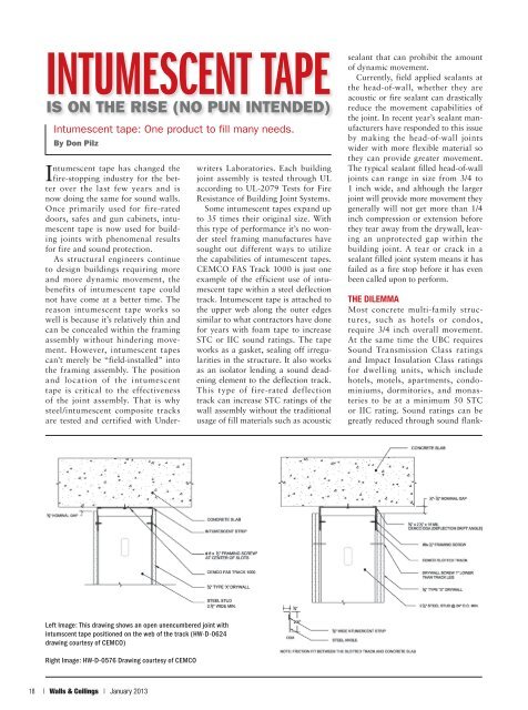 Intumescent tape - Marino\WARE